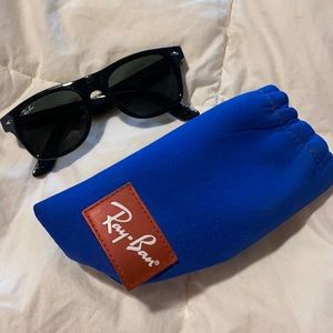 Ray-Ban Kids Black Sunglasses with Blue Case